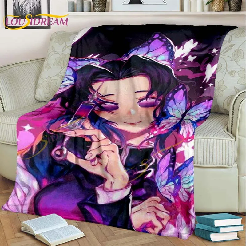 Compre Desenhos anime demoníaco matador 3D imprimir cobertor cobertor  cobertor cobertor de cobre jogar cobertor de sofá de cama de desenho animado  macio