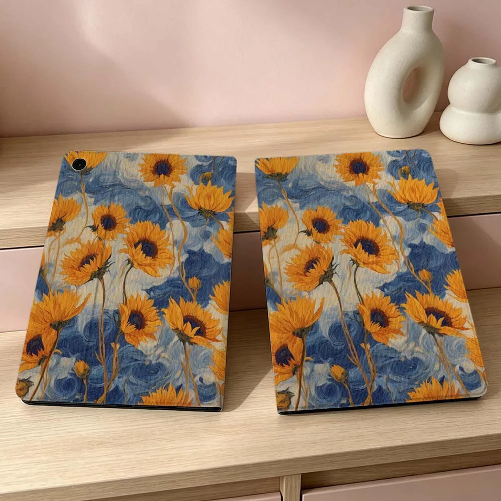Van Gogh-Inspired Artistic Tablet Case - Soft and Stylish Cover