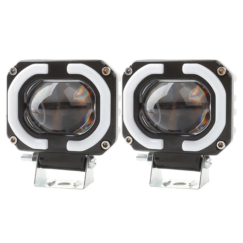 LED 안개 주행 조명, 2 인치 LED 작업등, 오토바이 조명 시스템, 기타 자..