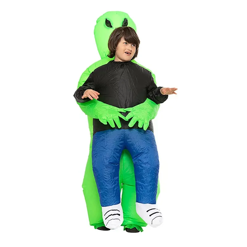 Bambino adulto ragazzo ragazza divertente gonfiabile alieno Costume Cosplay vestito  bambini prestazioni vestito operato Halloween carnevale festa a tema -  AliExpress