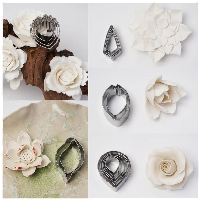 Rose Clay Flower DIY without Cutter