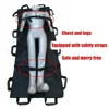 Medical First Aid Stretcher Adjustable Portable Emergency Rescue Soft Rack Thickened Canvas Elderly Patients Paralyzed Transport 2