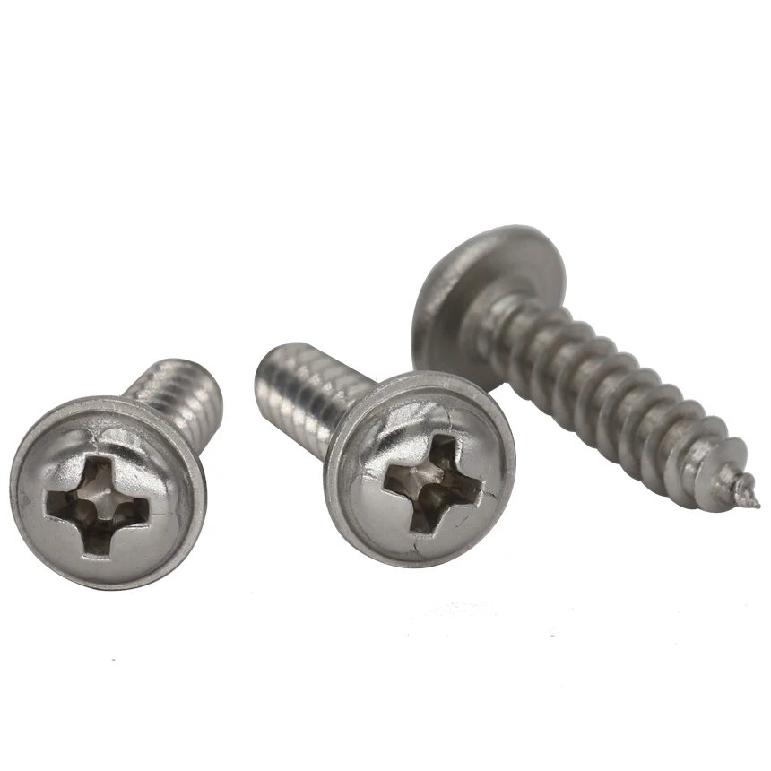 400 Piece Stainless Steel Tapping Screw Kit 400-Piece Self Tapping Screw Assortment Kit - M2/M2.6 Pan Head For Plastic, Wood &amp; Metal Stainless Steel Tapping Screws Kit