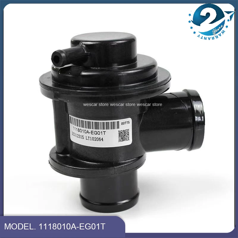 Original lntake Bypass Valve Turbocharger 1118010-EG01T for Great wall Haval H6 C50 V80 Pressure Relief Valve Exhaust