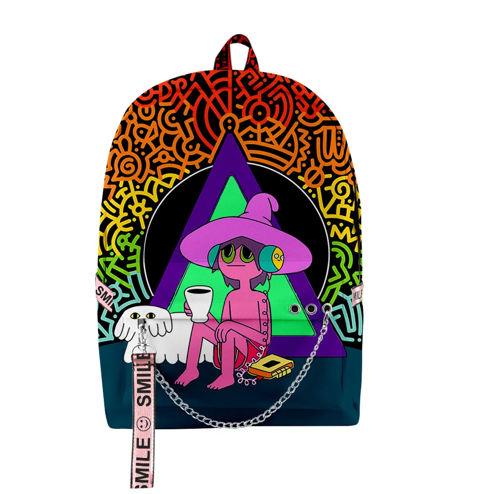 The Midnight Gospel Cartoon Zipper Rucksack 2023 Casual Style Harajuku Schoolbag Unique Travel Bag