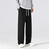 CHRLCK Men's Staight Sweatpants Sport Pants Men Running Pants Spring Autumn Loose Casual Sweat Pants Running Jogging Trousers 4