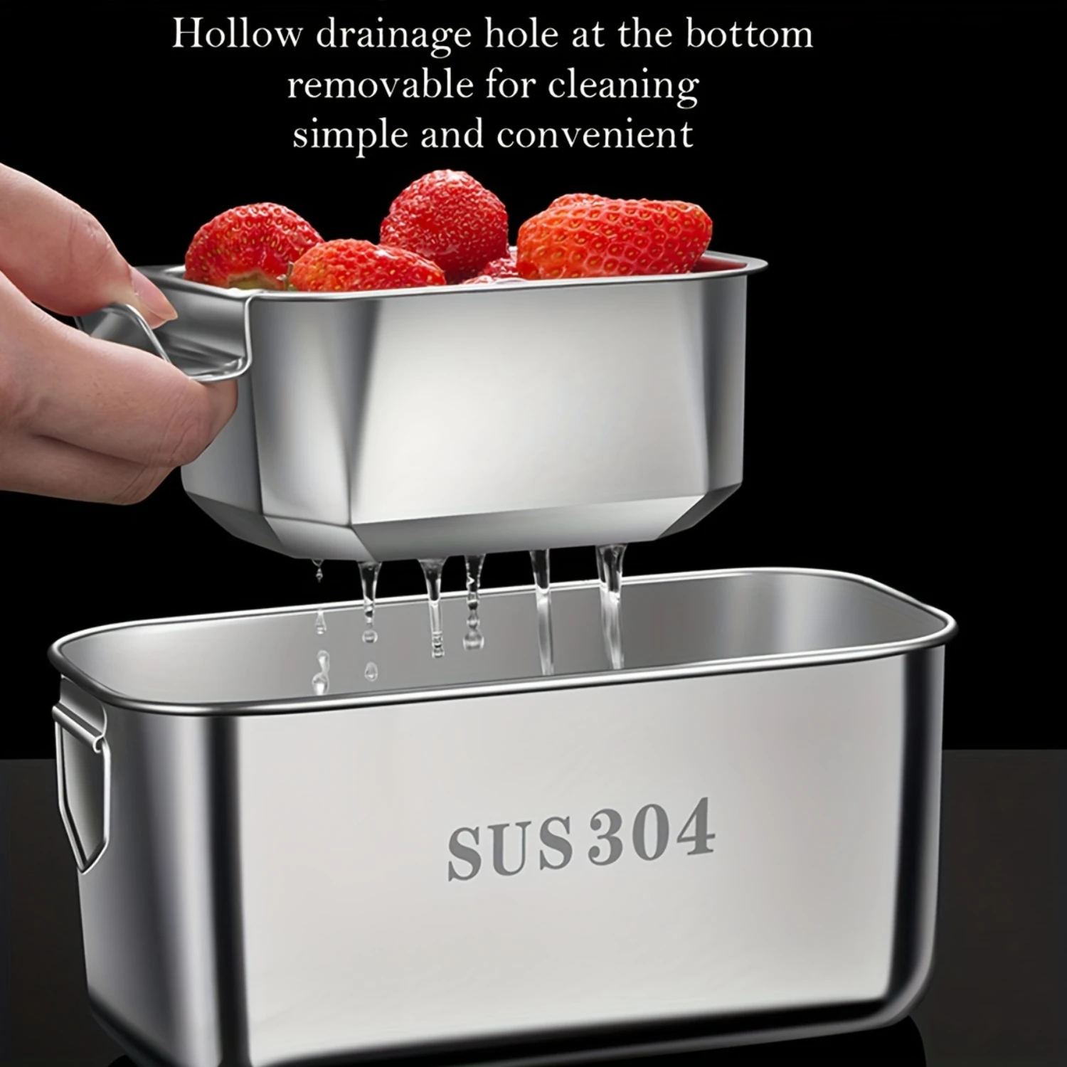 1pc Stainless Steel Snack Box, Modern Design For Food And Organization, Sealed Box For Snacks