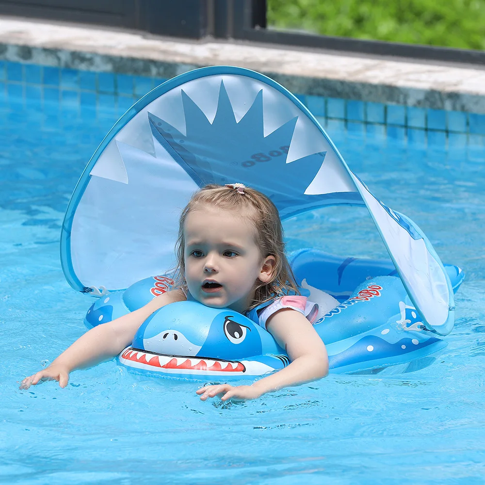 Inflatable Swimming Ring Swimming Float Accessories Baby Swimming Float Ring Inflatable Infant Floating For Summer Kids Swim Pool Accessories Circle Toddler Bathing Water Toy