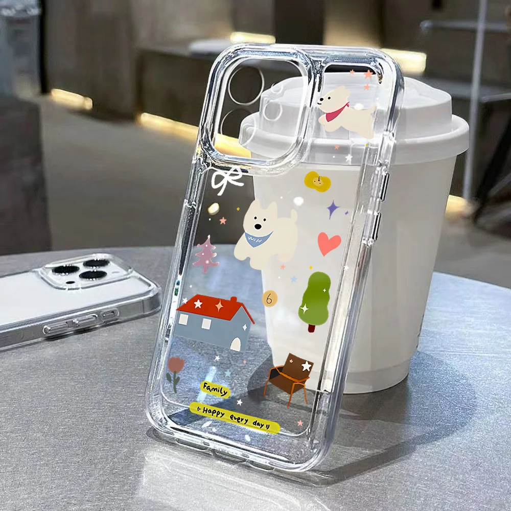 Adorable Puppy-Themed Phone Case Cover