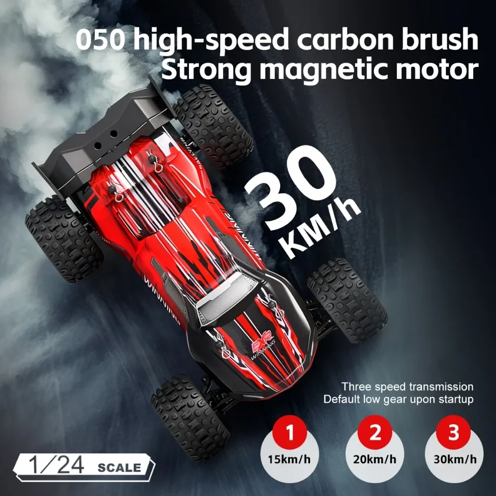 WLTOYS 244018 Rudaí RC 1/24 30km/h 4WD Buggy Élektroic