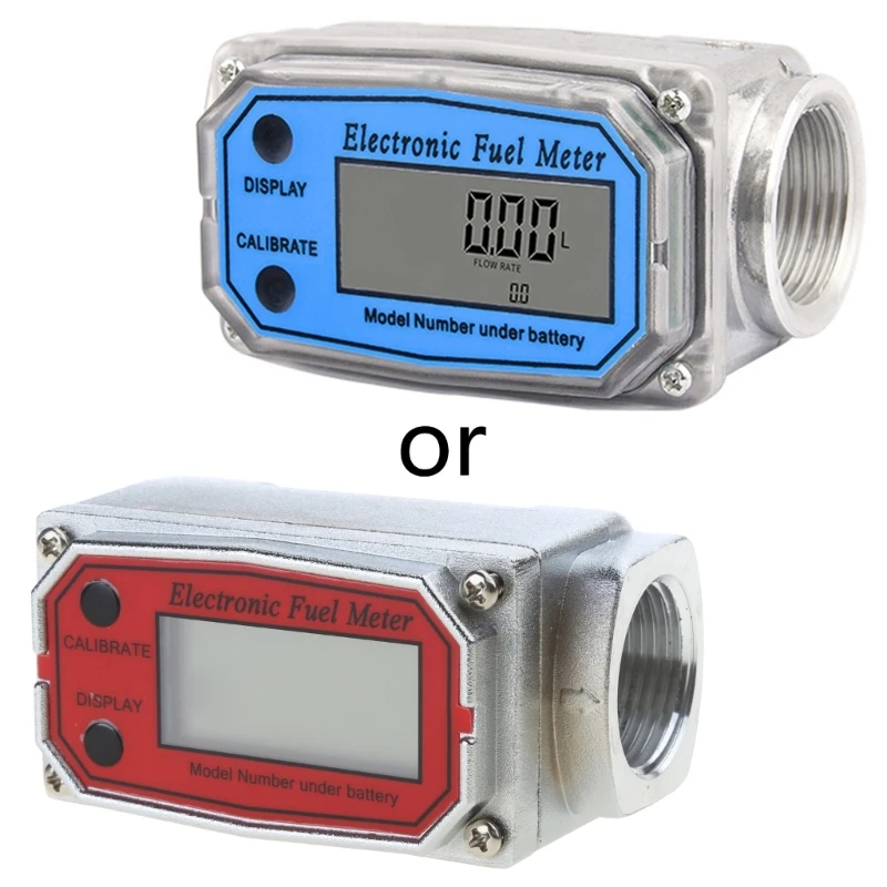 

1inch Flow Meter Digital Flow Meter Flow Meter Pump Flow Meter with Anti-Interference Function Simple Installation 896B