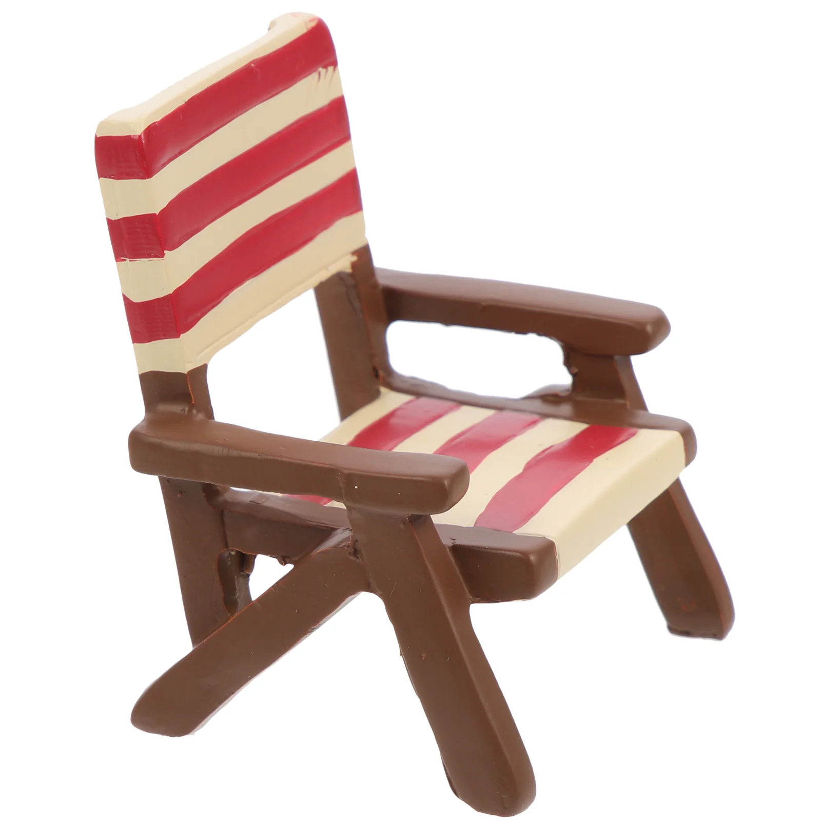 

Mini Beach Chair House Accessories Prop Table Photo Lounge Furniture Fairy Figurines Model Decorate