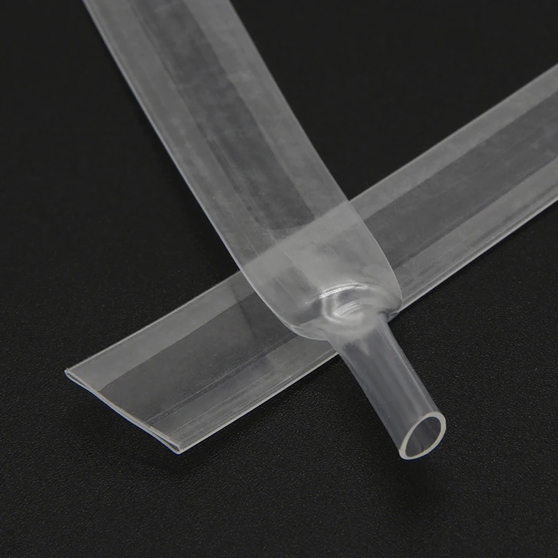 Guaina Termorestringente Tubo Termoretraibile Nero 3/16" (2:1) - Lunghezza 10 Piedi, Per Isolamento E Protezione Cavi Tubi In Treccia