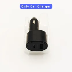 High - Power Dual - Port USB - C Car Charger with 45W Super Fast Charging - Only Car Charger
