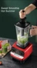 Professional 2L Countertop Blender Multifunctional Mixer Make Shakes And Crush Technology for Smoothies Ice and Frozen Fruit 5