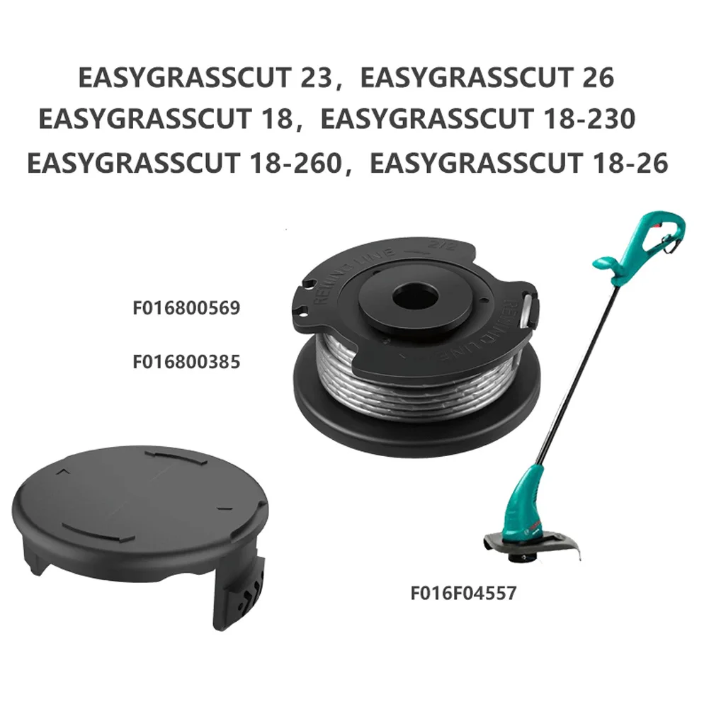 Lot De 4 Couvercles De Bobine Pour Tondeuse Parkside PRTA 20 Li C3 - Pièce De Rechange LIDL IAN 351753 - 7