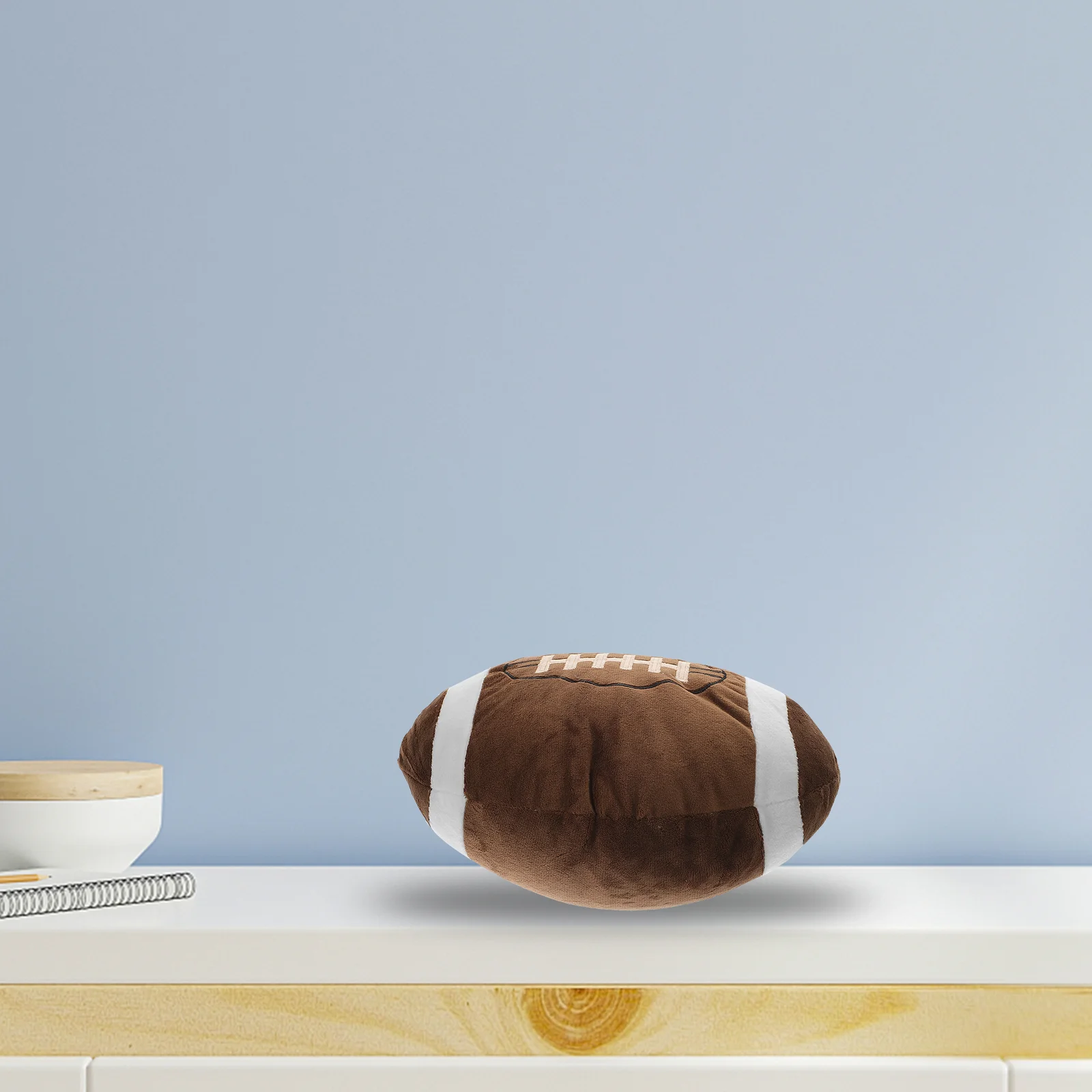 Plush Ball Toy Stuffed Football Pillow Winter Sports Themed Pillow Boy Birthday Gift Football Toy 2