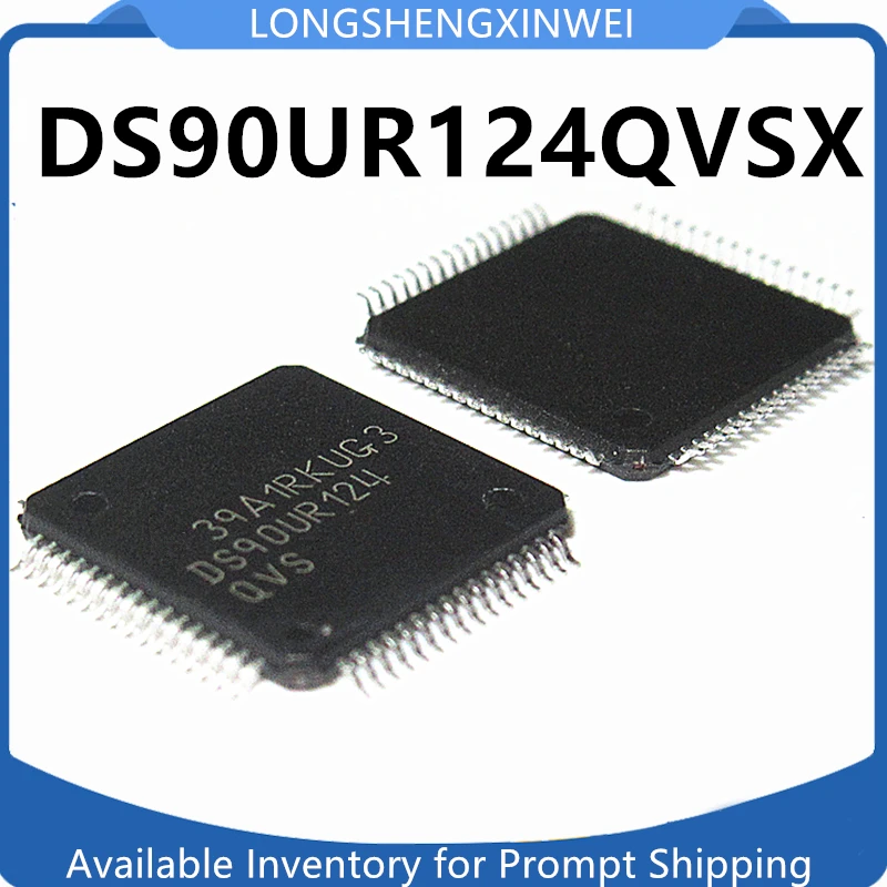 

1 шт. новый оригинальный DS90UR124QVSX DS90UR124QVS TQFP-64 LVDC серия/чип десерта