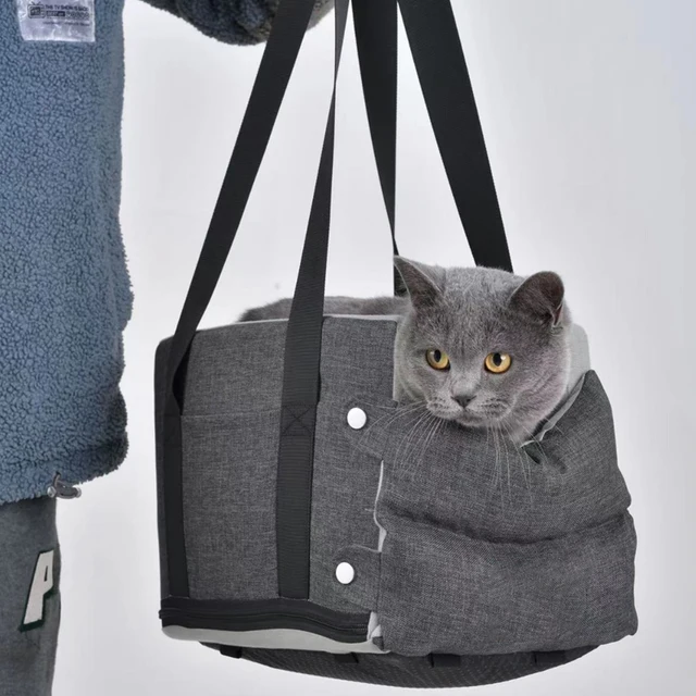 Pet Products Portable Console Booster Dog Car Seat & Carrier for Small Dogs & Cats, car seat cushion pet nest removable portable 6