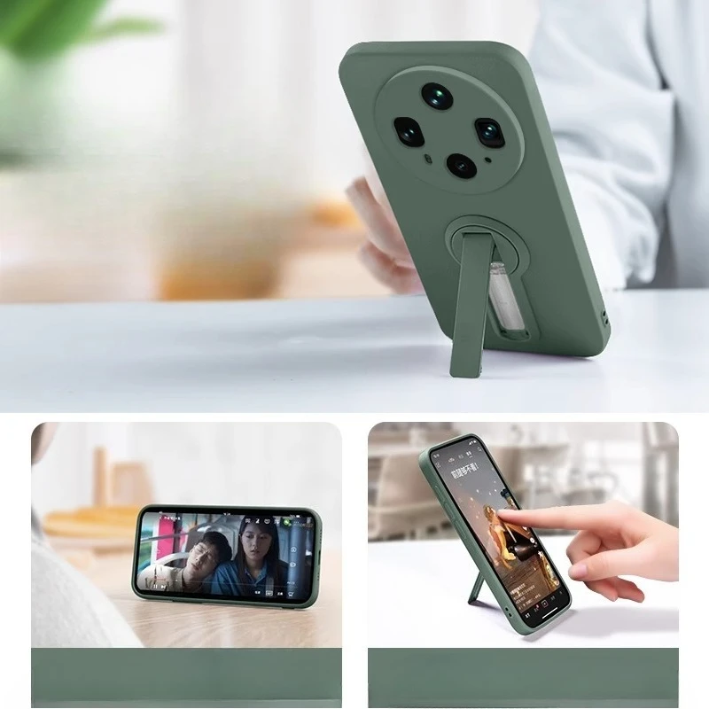 Liquid Silicone Shockproof Lanyard Stand Holder