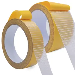Waterproof Transparent Double - Sided Adhesive Mesh Tape for Clothes Hemming and Carpet Installation (5cmx5M)