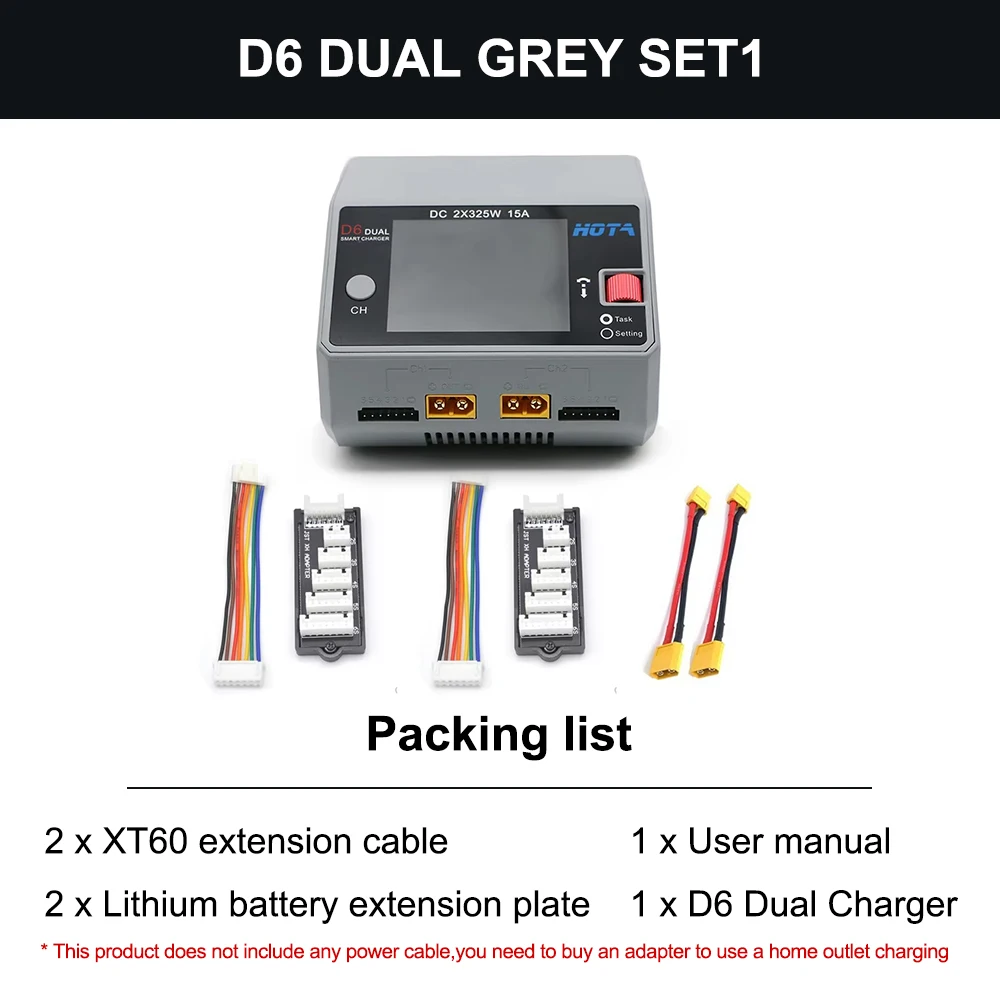 D6 DUAL GREY SET1