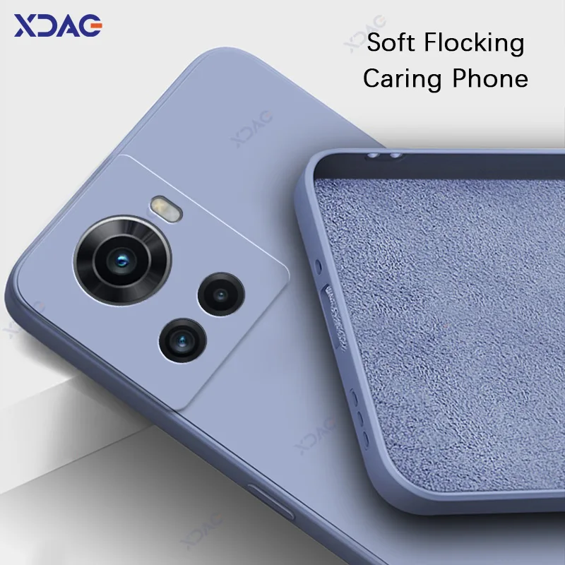 Luxury Liquid Silicone Square Mobile Phone Case - Soft 360° Protection, Enhanced Design