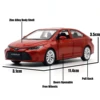 1/43 Toyota Corolla Hybrid Toy Car For Children Diecast Metal 1:43 Miniature Model Pull Back Educational Collection Gift Boys 3