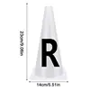 Horse Training Equipment Portable White Dressage Letter Cone Set Horse Training Equipment Stackable Sports Training Cone 6