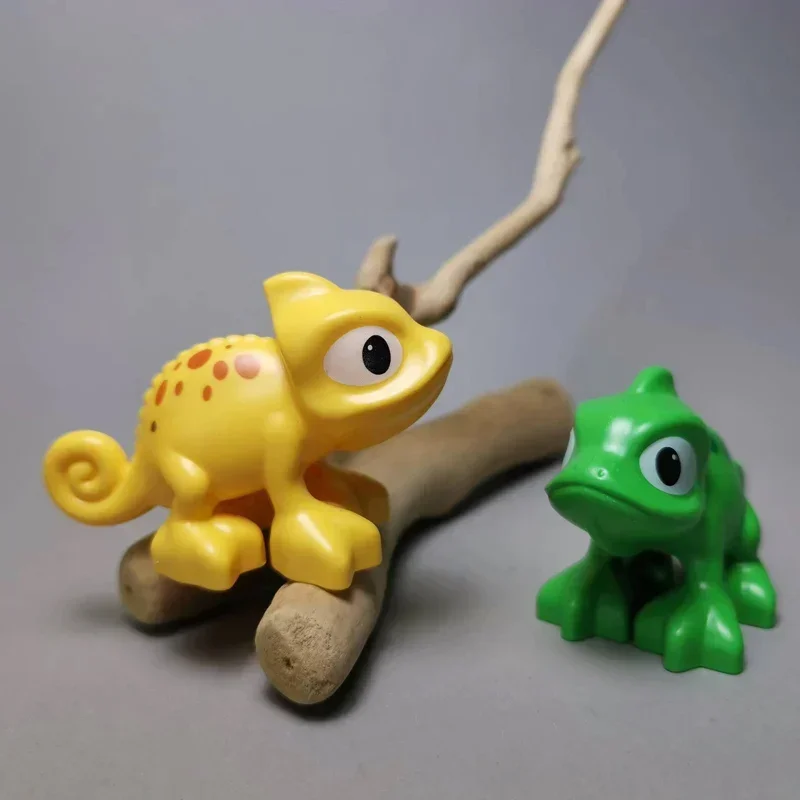 Chameleon/doll house/miniature/lovely cute/fairy garden gnome/moss terrarium decor/crafts/bonsai/DIY supplies/figurine/model/ miniature figurines miniature ornament