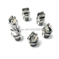 1/4" BSPT HVV/HU SS304 Flat Fan Spray Nozzle, Industrial / Factory Cleaning, Dust Removal Nozzle Washing, 1510 1520 2503 2506 1