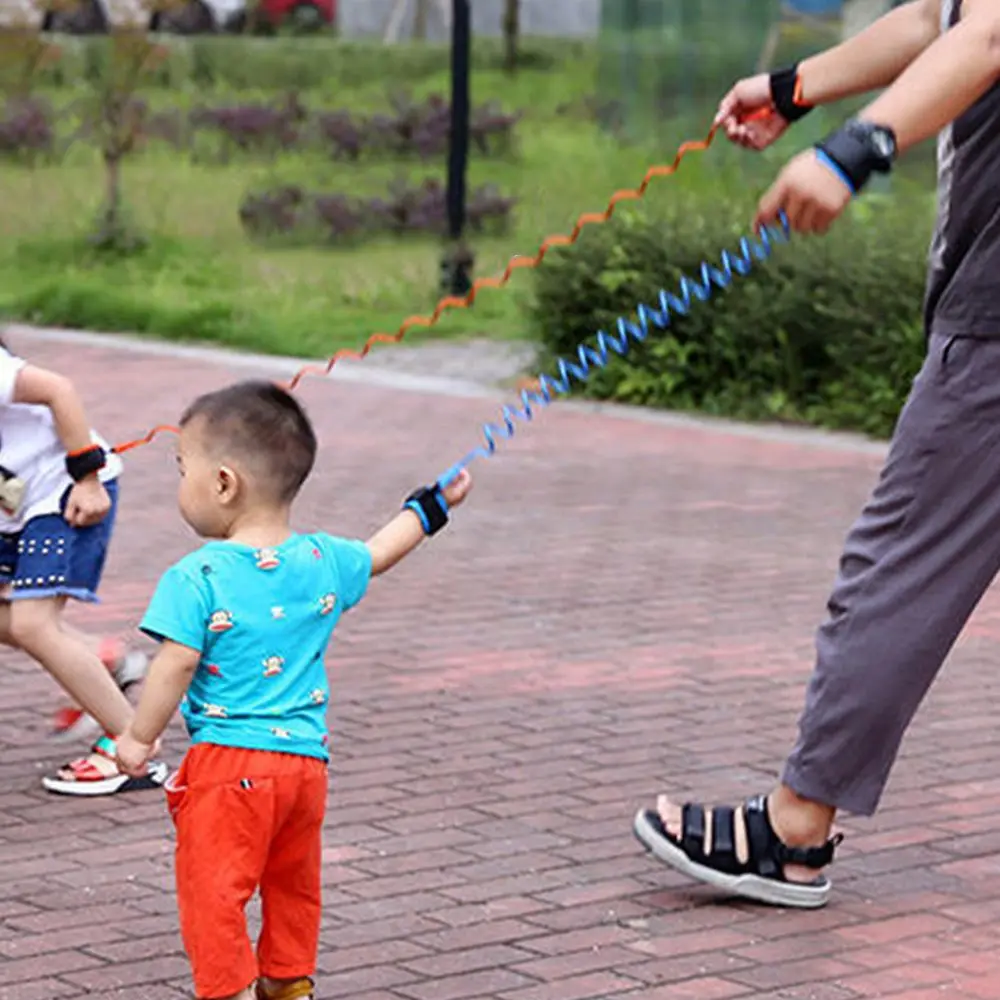 Adjustable Baby Walkers Belt Safety Anti-lost Wrist Link Band Children Harness Leash Strap Baby Stroller Accessories