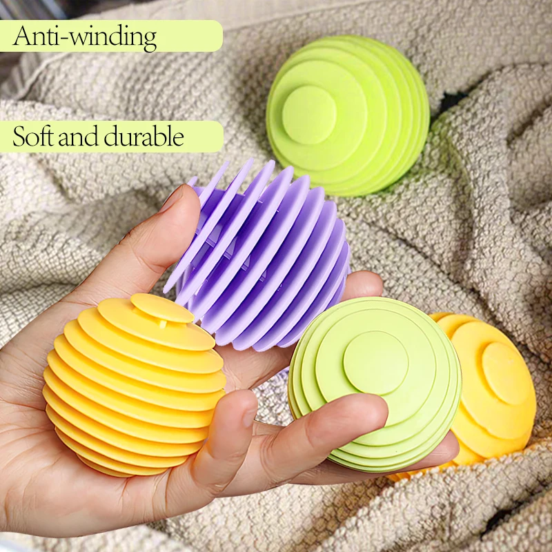 Laundry Ball Reusable Pet Hair Remover Washing Machine Cleaning Hair Plush Cat Catcher Clothes Cleaning Tool