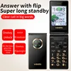 YEEMI M3-1 Flip Mobile Phone For Elderly GSM 2G Real 1800mAh Battery Dual Sim FM Cheap Cellphone Celular 2.8'' Screen 2