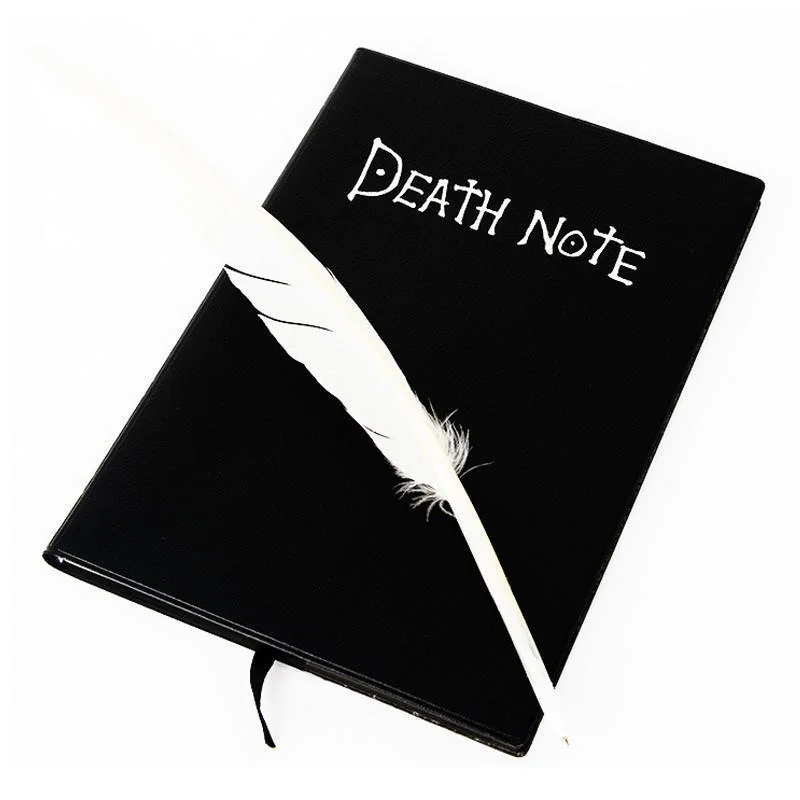 

Блокнот Death Note с перьевой ручкой, японское аниме журнал для письма для школьников