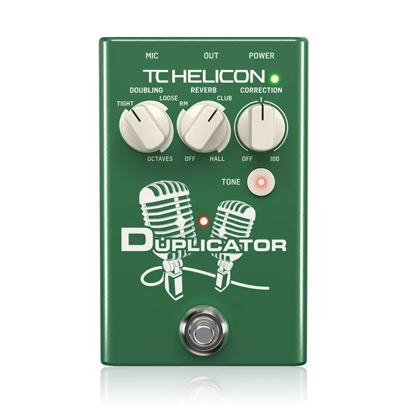 Tc Helicon Duplicatore Professionale Vocale Monoblocco Effector Strumento Microfono Tuning Automatico