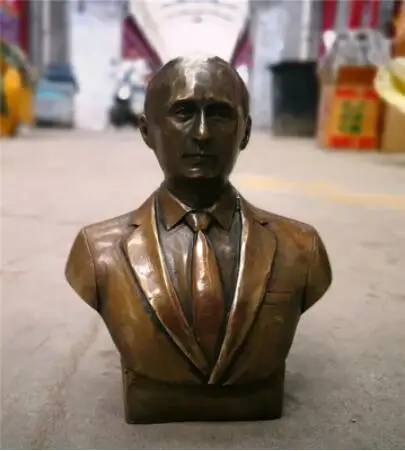 Russia-president-Vladimir-Vladimirovich-Putin-Bust-Pure-Bronze-Statue ...