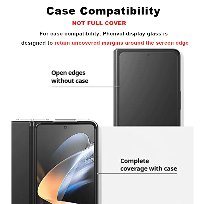 Oleophobic HD Tempered Glass Screen Protector For Samsung Galaxy Z FOLD 3 5 4 Protective Glass