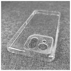 Premium Transparent Soft TPU Phone Case - Durable Silicone Protective Cover for ROG Phone 9 Pro (Clear)