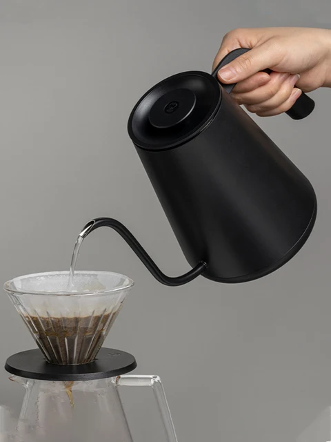 Timemore Fish Pro X 900ml Competition Temperature Control Pot Stainless Steel Electric Hand Flushing Pot Hand Brewed Coffee Pots 6