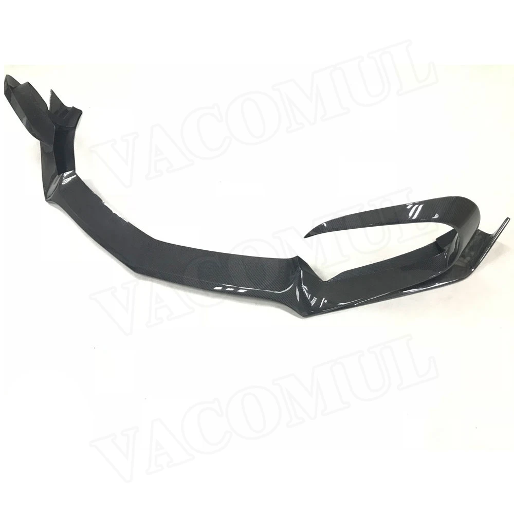 

Carbon Fiber Front Lip Spoiler Splitters Flaps For Mercedes Benz AMG GT AMG GTS AMG GTR Coupe 2 Door FRP Bumper Cover