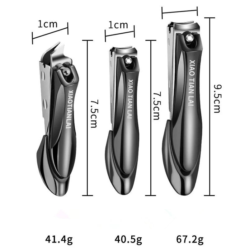 Nail Clippers Stainless Steel Sharpest Nail Cutter Duty Curved Edge for Adult Men Women Swing Out Cleaner/File nail clipper nail clippers