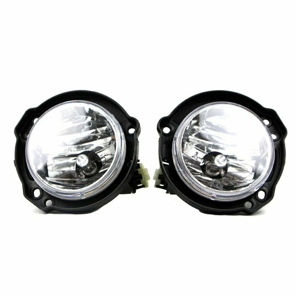 NEW-1 쌍 LED 안개등 앞 범퍼 안개등 전구 투명 렌즈 토요타 아반자 2012-2019용
