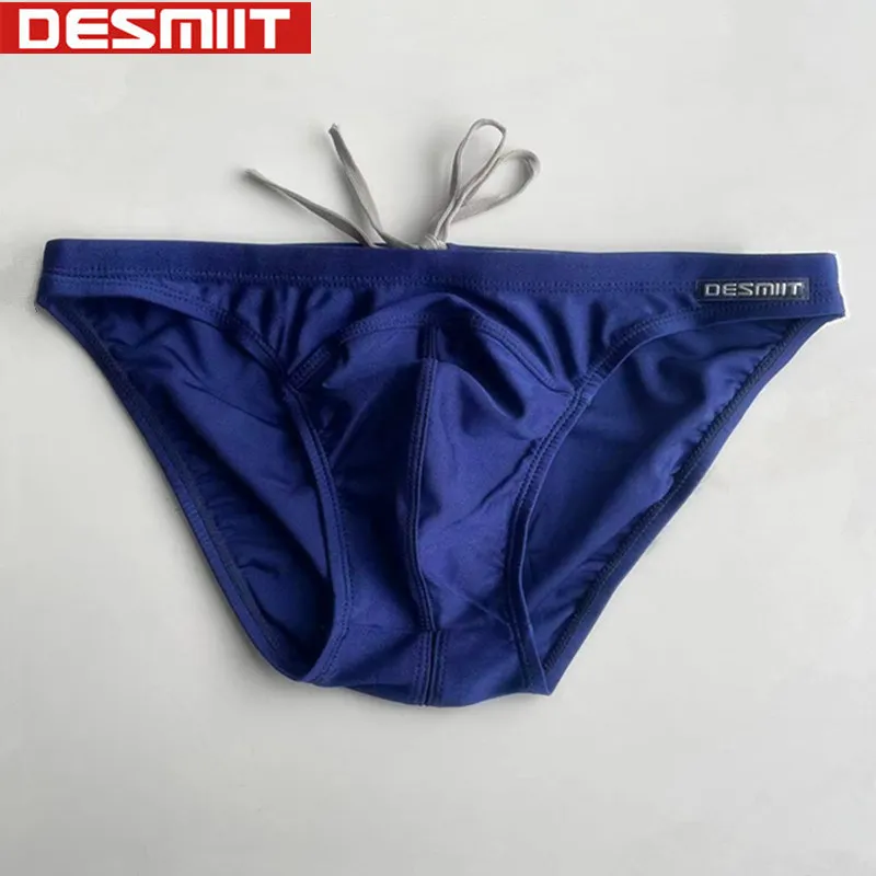 Swim Trunks Swim Briefs Desmiit Swimwear Mens Swim Briefs Sexy Bikini Swimming Trunks for Man Mini Swimsuit Gay Shorts Beach Zwembroek Heren Slips Sunga