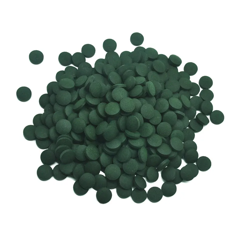 100-2500 pz Spirulina compresse arricchimento preferito cibo per animali pesce cristallo rosso gamberetti cibo per pesci accessori per acquari