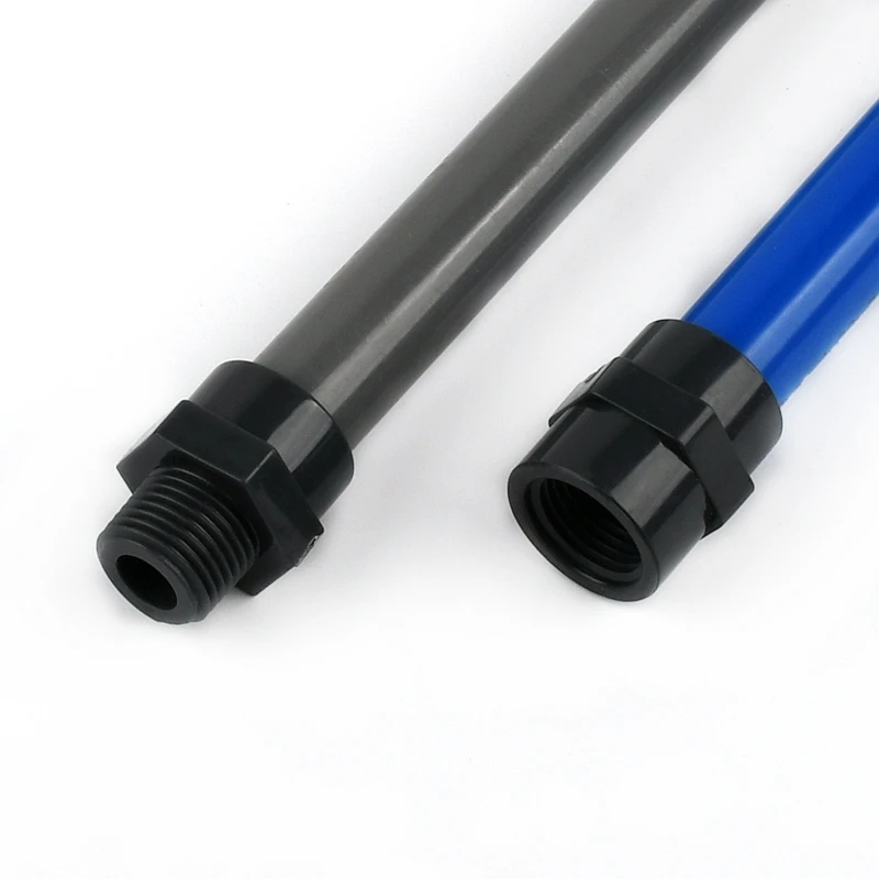 Female/Male Thread Industrial Grade PVC Accessory Garden Irrigation Water Pipe Connectors Aquarium Adapter Tube Joints