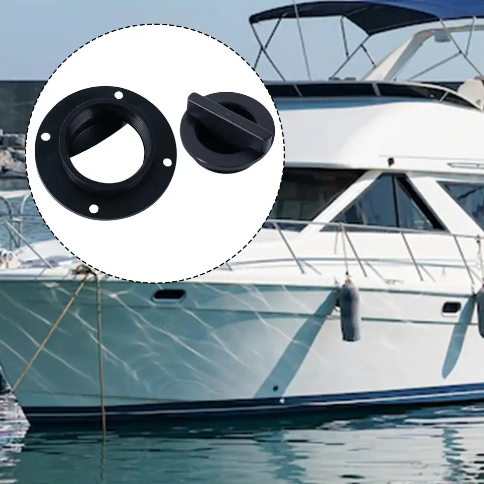 5 Tappi Di Scarico Per Kayak E Canoa – Universali In ABS Con Viti, Diametro 26 Mm, Antiperdita