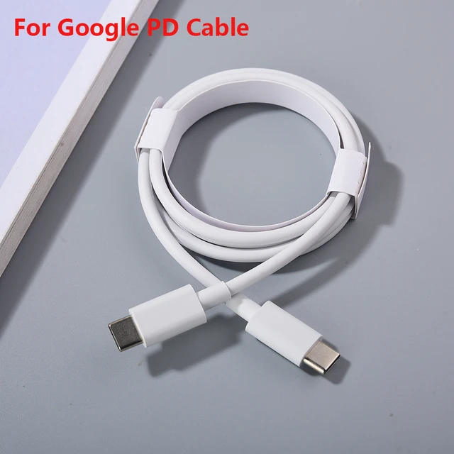 Cable de carga rápida Original para Google Pixel 7, 6, 5 Pro, 6A, 30W, PD,  Cargador rápido USB C a Cable tipo C para Pixel Slate 5A, 4A, 3 XL, XXL -  AliExpress