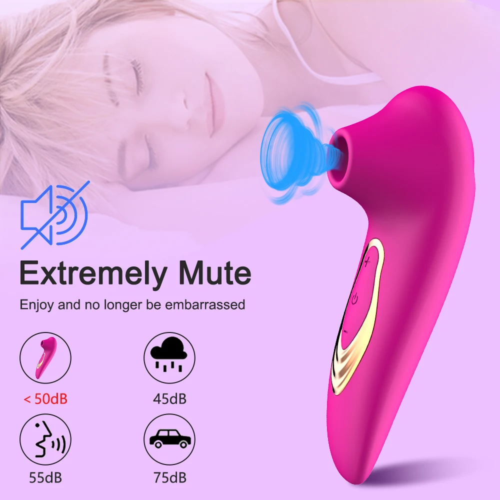Clitoris Sucker Powerful Sucking Vibrator Female Clit Nipple Oral Vacuum Stimulator Massager Sex Toy Adult Goods for Women, sex toys