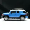 1/32 TOYOTA Cruiser FJ Toy Car Model Diecast Alloy SUV Off Road Collection Pull Back Sound & Light Gift For Children Kid Boys 3